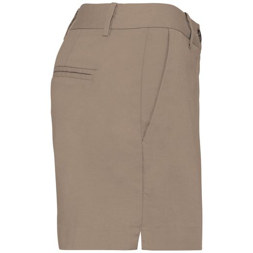 Eco-friendly ladies chino bermuda shorts
