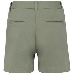 Eco-friendly ladies chino bermuda shorts
