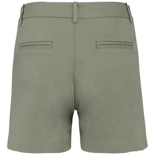 Eco-friendly ladies chino bermuda shorts