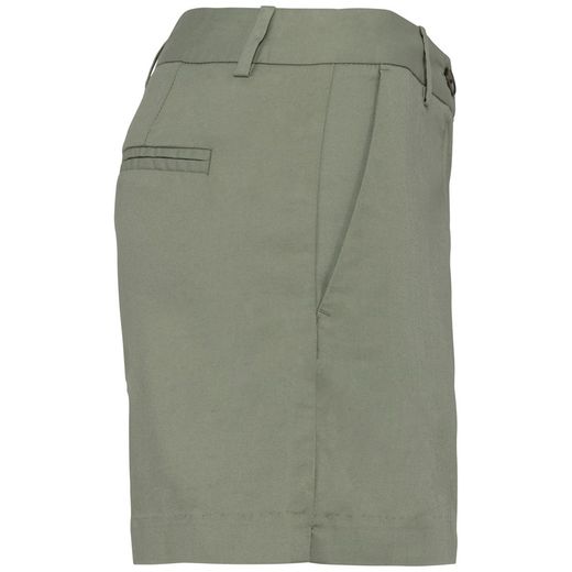 Eco-friendly ladies chino bermuda shorts