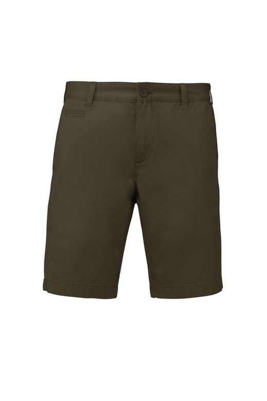 Männer Washed Effect Bermuda