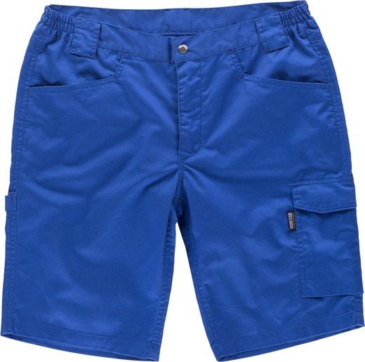 Zwei-Wege-Stretch-Bermudashorts, Mehrfachtaschen und Details Azulina