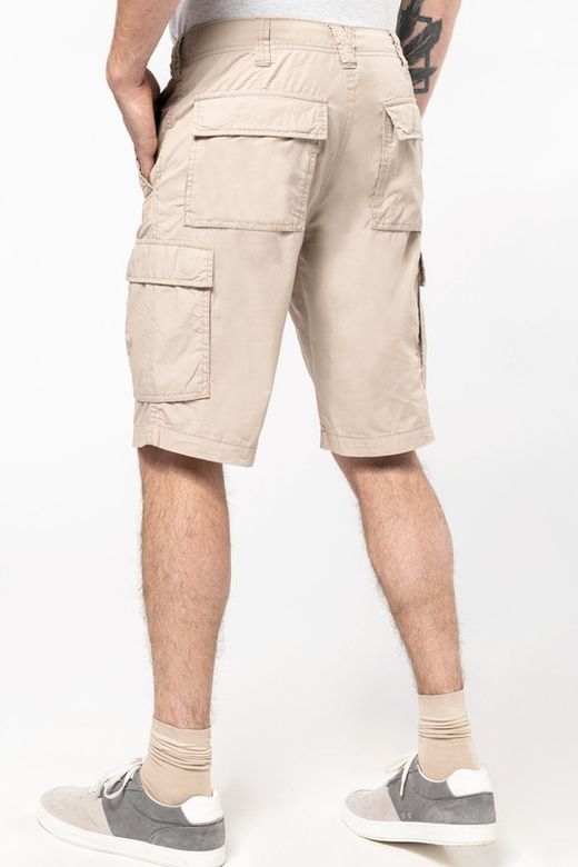 Leichte Bermudashorts mit mehreren Taschen für Herren