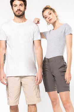 Leichte Bermudashorts für Frauen mit mehreren Taschen