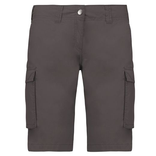 Leichte Bermudashorts für Frauen mit mehreren Taschen