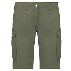 Leichte Bermudashorts für Frauen mit mehreren Taschen