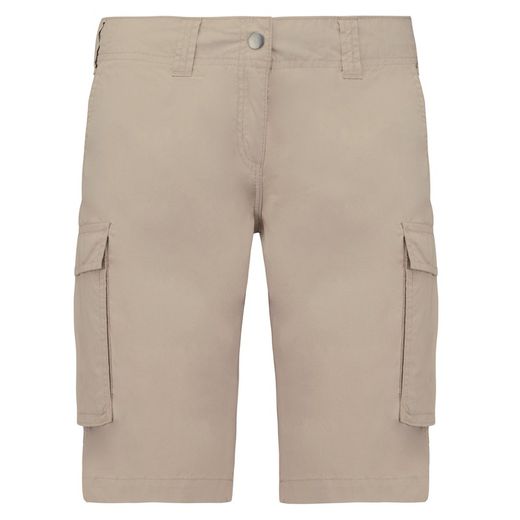 Leichte Bermudashorts für Frauen mit mehreren Taschen