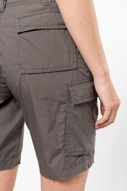 Leichte Bermudashorts für Frauen mit mehreren Taschen