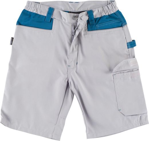 Bermuda Multi-Pocket mit Verstärkung im Kragen Hellgrau / Stewardess