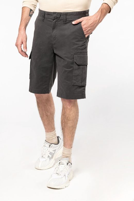 Bermuda multibolsillos hombre