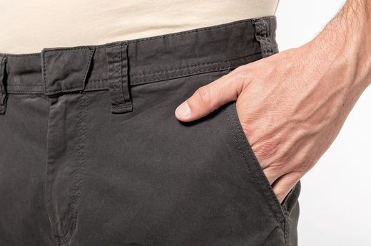 Bermuda multibolsillos hombre