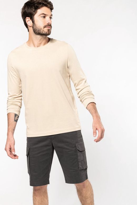 Bermuda multibolsillos hombre
