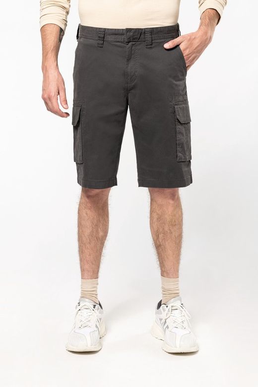 Bermuda multibolsillos hombre