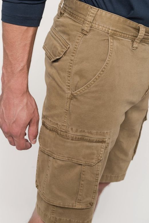 Bermuda mit mehreren Taschen für Herren