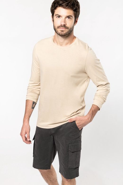 Bermuda multibolsillos hombre
