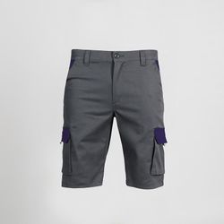 Bermuda Unisex Multibolsillos Elastico Gamo Combinada