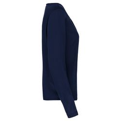 Langarm-Kreppbluse für Damen