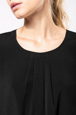 Blusa crepe mujer