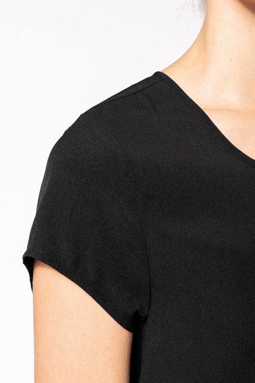 Blusa crepe mujer