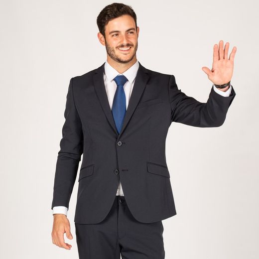 Americana Hombre 2 Bot. Slim Fit Tecno