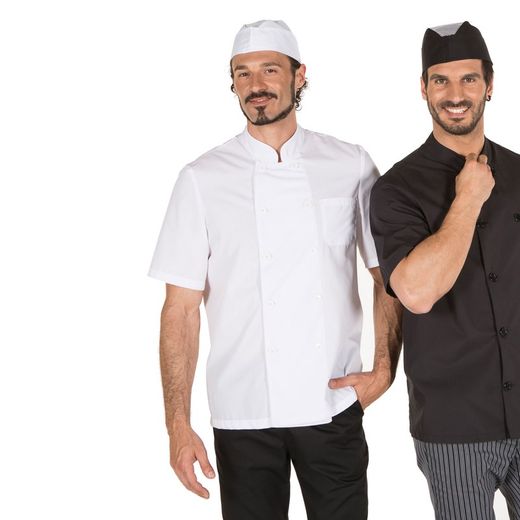 Veste en popeline fine unisexe M/C