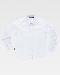 Blusa sem mangas comprida branca sem bolso