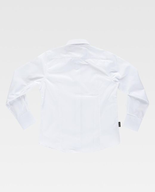 Blusa sem mangas comprida branca sem bolso