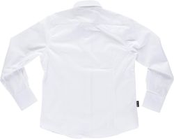 Blusa sem mangas comprida branca sem bolso