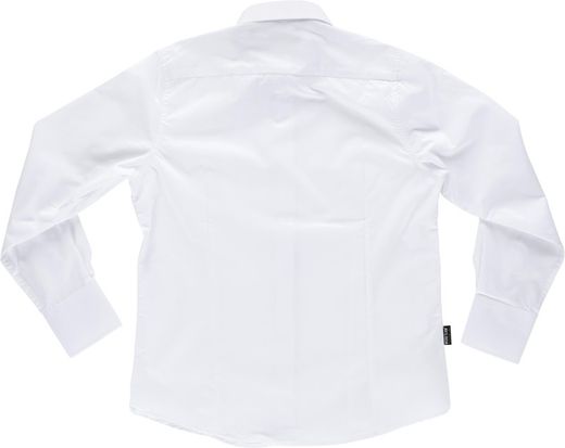 Blusa sem mangas comprida branca sem bolso