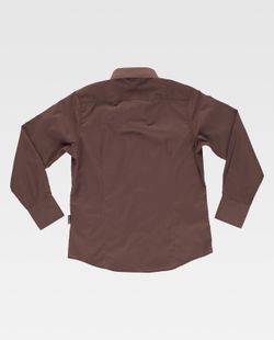 Top sem mangas comprido sem mangas marrom