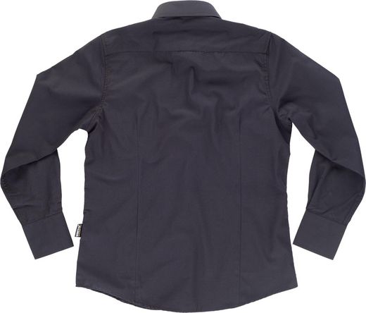 Blusa sem mangas comprida preta sem bolso