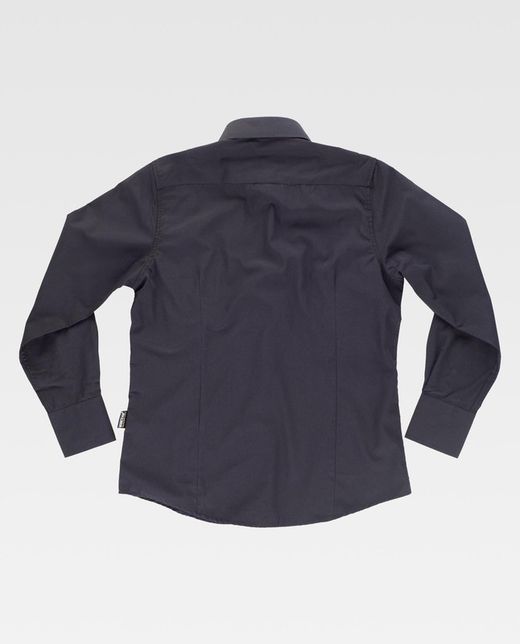 Blusa sem mangas comprida preta sem bolso