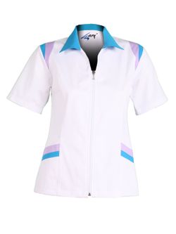 Blusa Mujer M/C Cremallera Combi