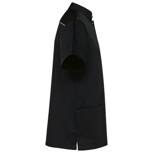 Blusa polialgodón con botones a presión hombre