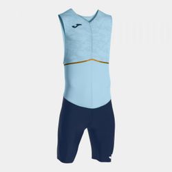 Record Iii Bodysuit Sky Blue Dark Navy