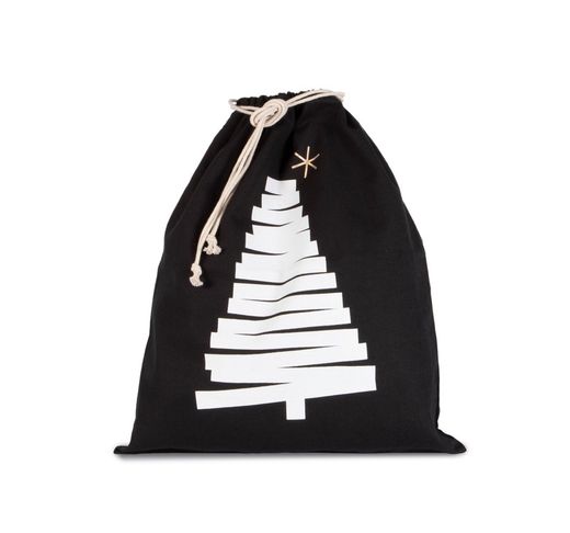 Baumwolltasche Kordelzugverschluss, Pine Design