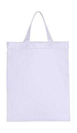 Bolsa algodón pequeña asa corta