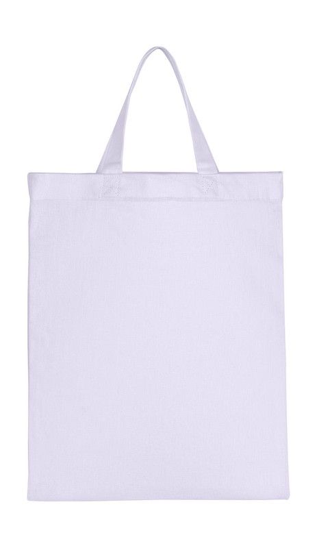 Bolsa algodón pequeña asa corta