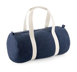 Borsa cilindrica in denim