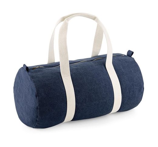 Borsa cilindrica in denim