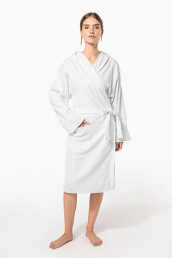 Bademantel mit Kapuze Bio