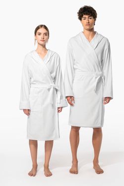 Bademantel mit Kapuze Bio