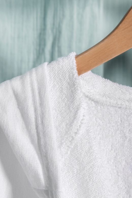 Bademantel mit Kapuze Bio