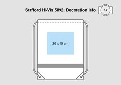 Hi-Vis Stafford drawstring bag