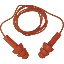 Sachet de 10 paires de bouchons d'oreilles réutilisables en silicone