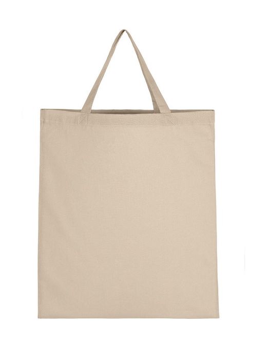 Baumwolltasche mit kurzem Griff