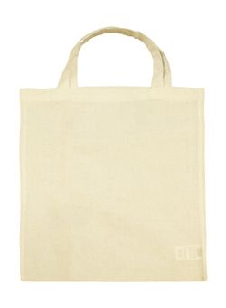 Baumwolltasche mit kurzem Griff