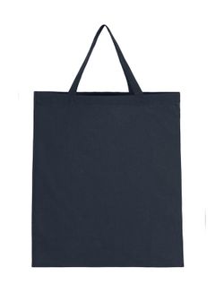 Baumwolltasche mit kurzem Griff