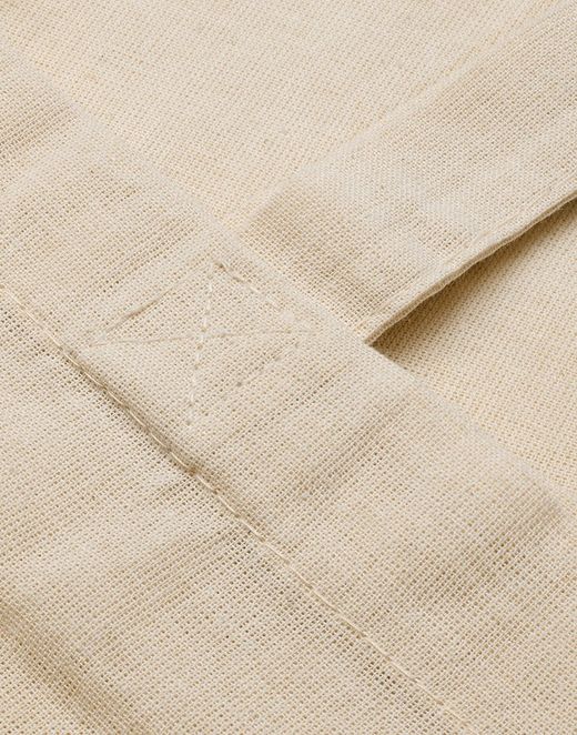 Borsa in cotone con manico lungo