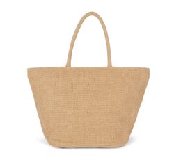 Bolsa de compras de hilos de yute tejidos, efecto de tejido de punto